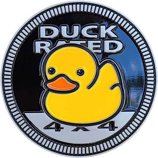 Duck Metal Automotive Badge